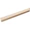 Ekena Millwork 2in. W x 4in. H x 36in. L Crestline Woodgrain TimberThane Rafter Tail, Primed Tan RFTUR02X04X36CRERCPR - alternate 6